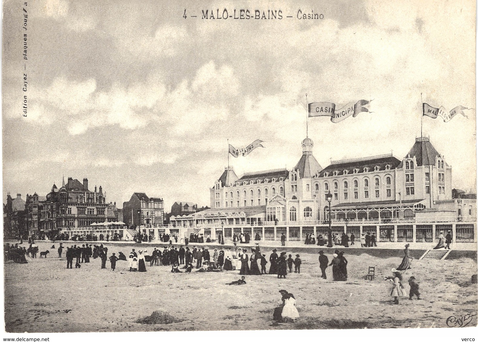 Carte Postale ancienne de MALO les BAINS