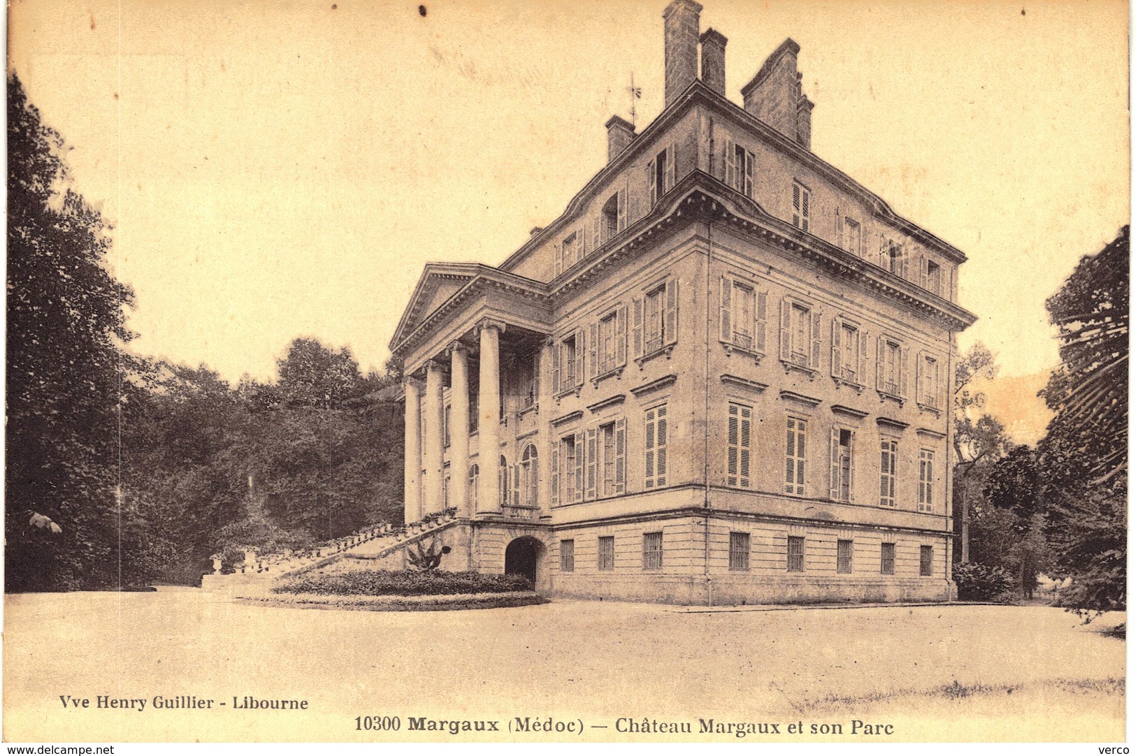 Carte postale ancienne de MARGAUX