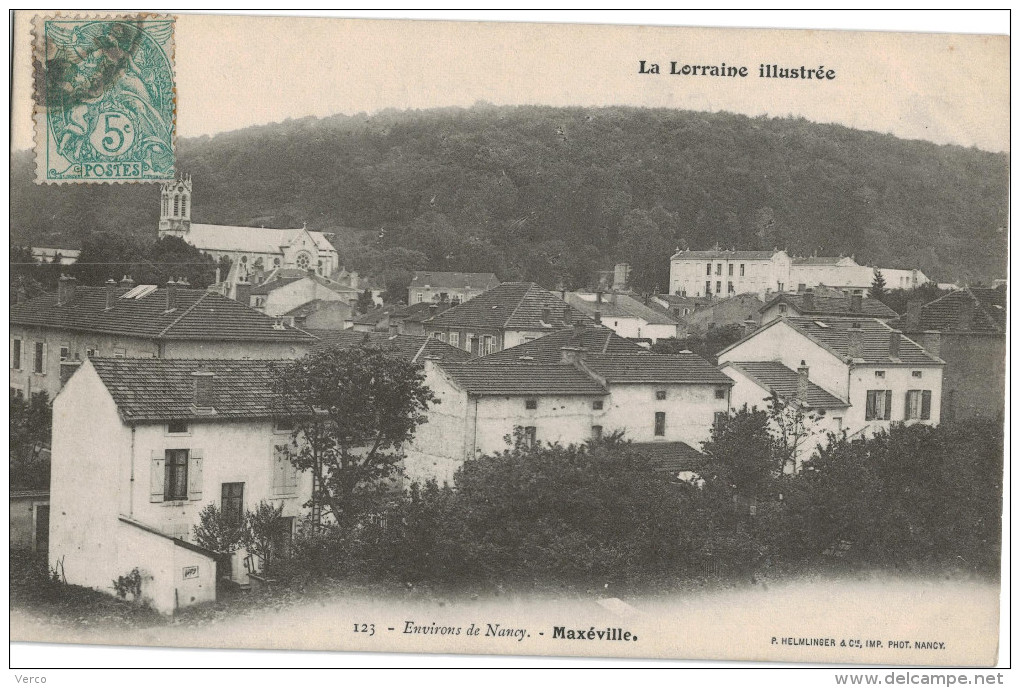 Carte Postale Ancienne de MAXEVILLE