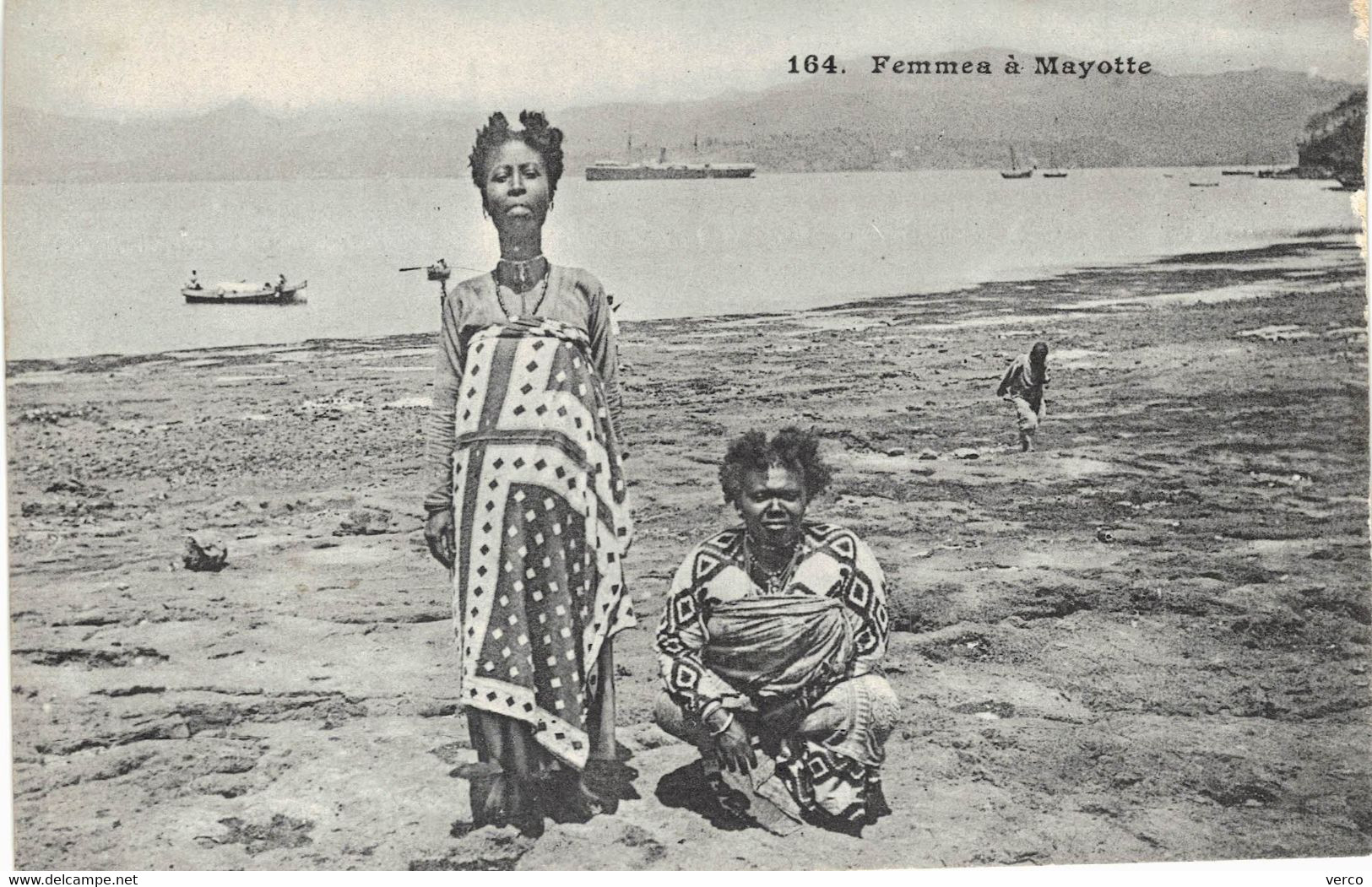 Carte POSTALE  Ancienne  de  MAYOTTE - Femmes