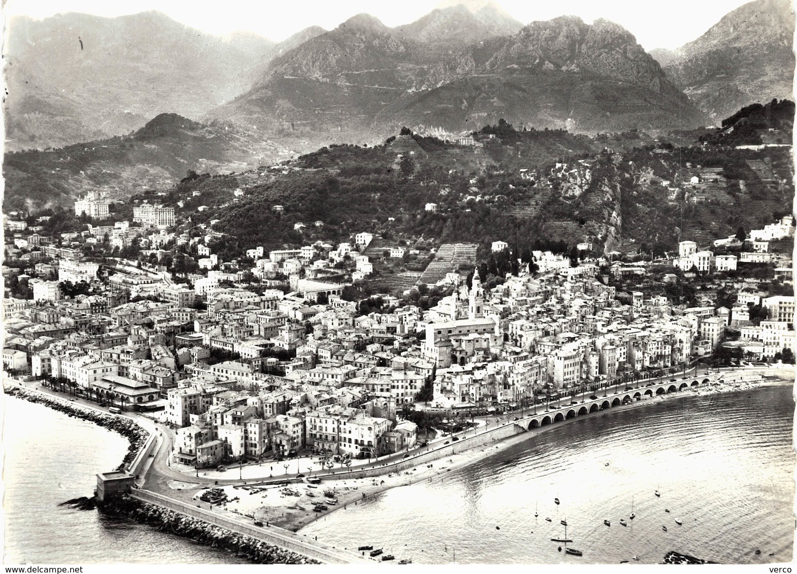 Carte Postale ancienne de MENTON