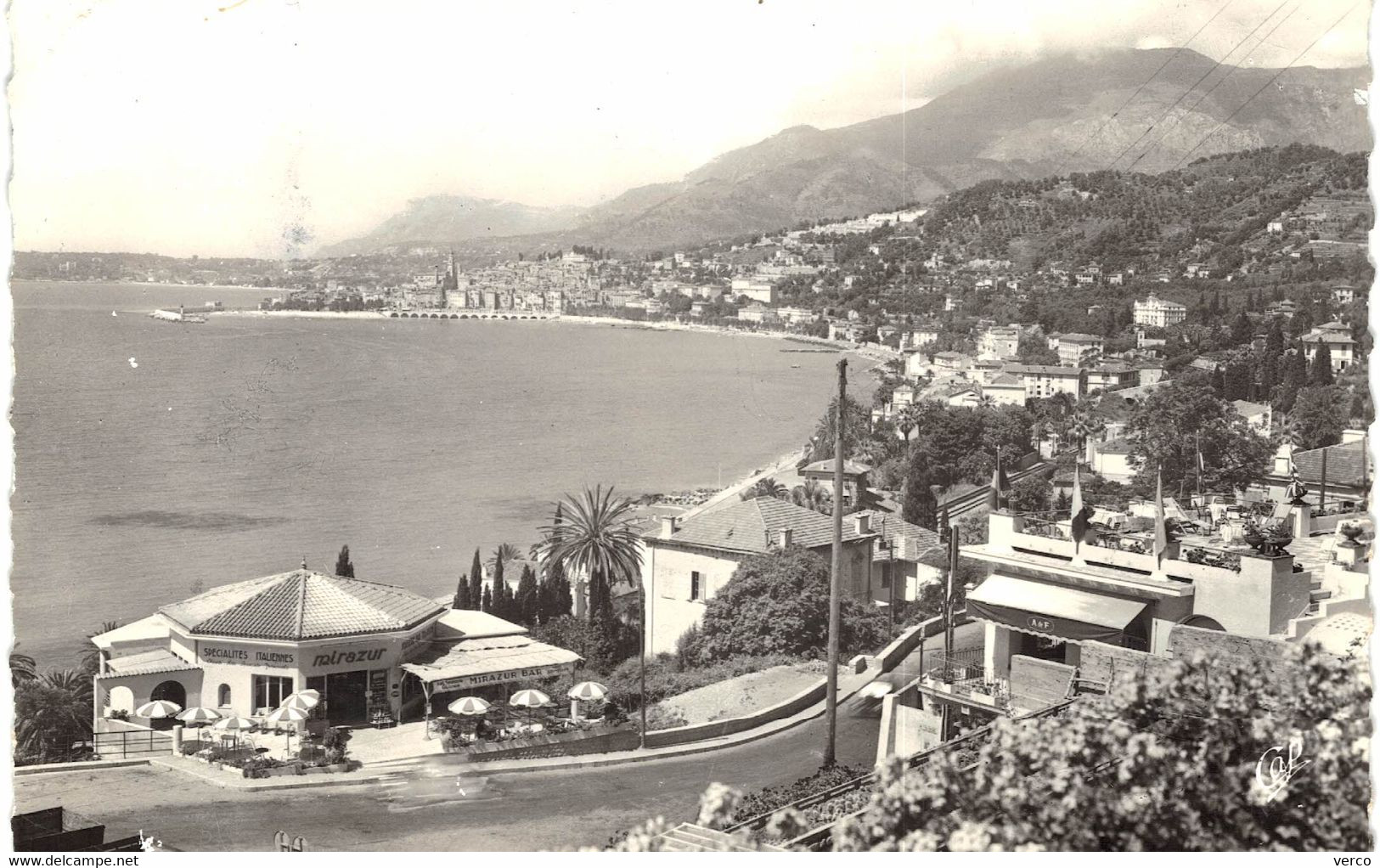 Carte POSTALE  Ancienne  de MENTON