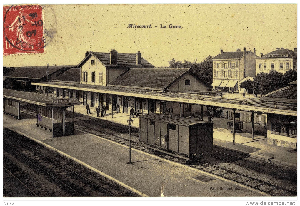 Carte Postale Ancienne de MIRECOURT