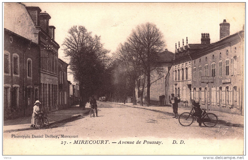 Carte Postale Ancienne de MIRECOURT