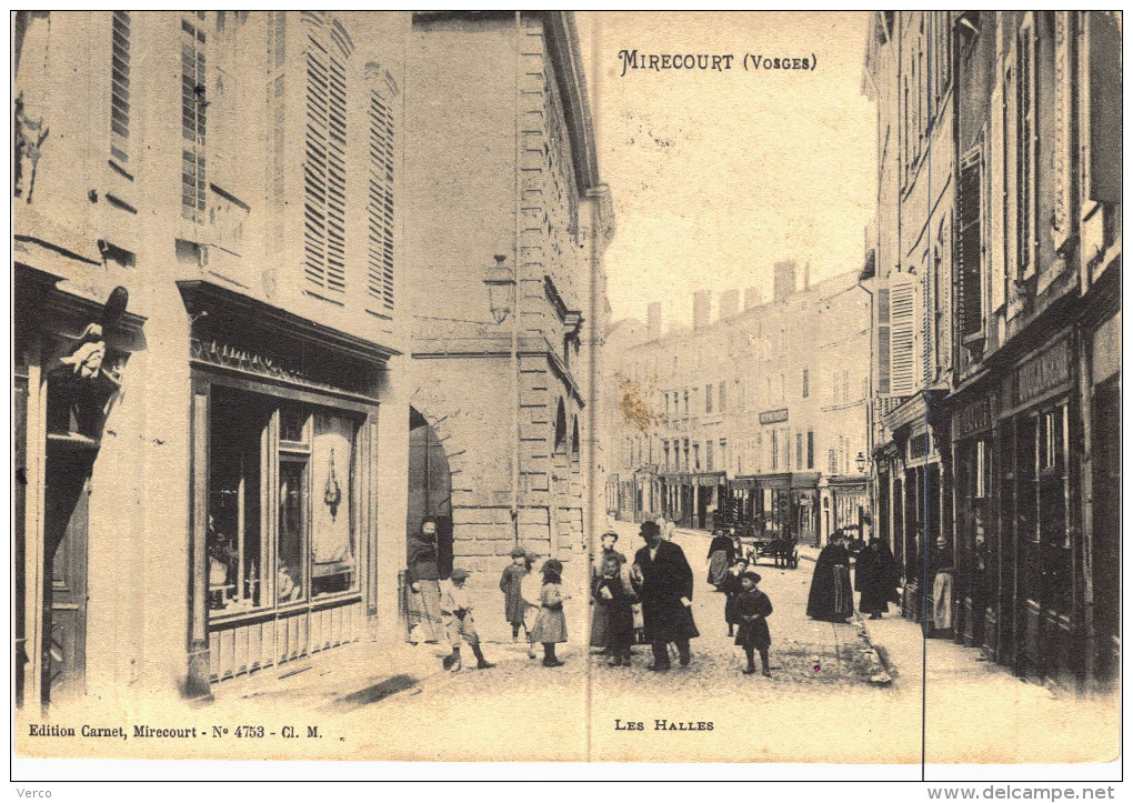 Carte Postale Ancienne de MIRECOURT