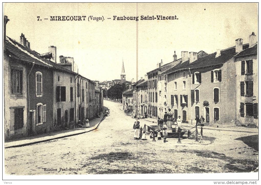 Carte Postale Ancienne de MIRECOURT