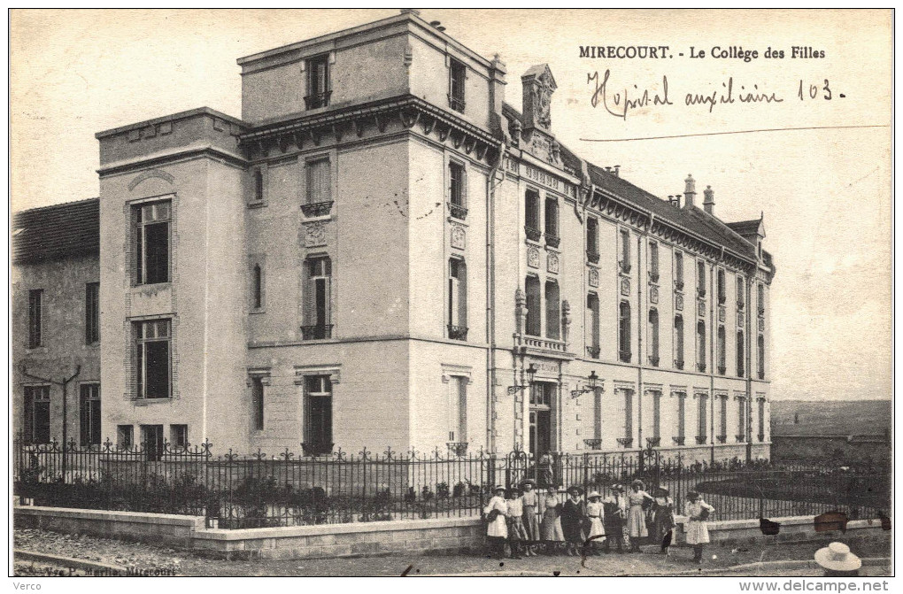 Carte Postale Ancienne de MIRECOURT