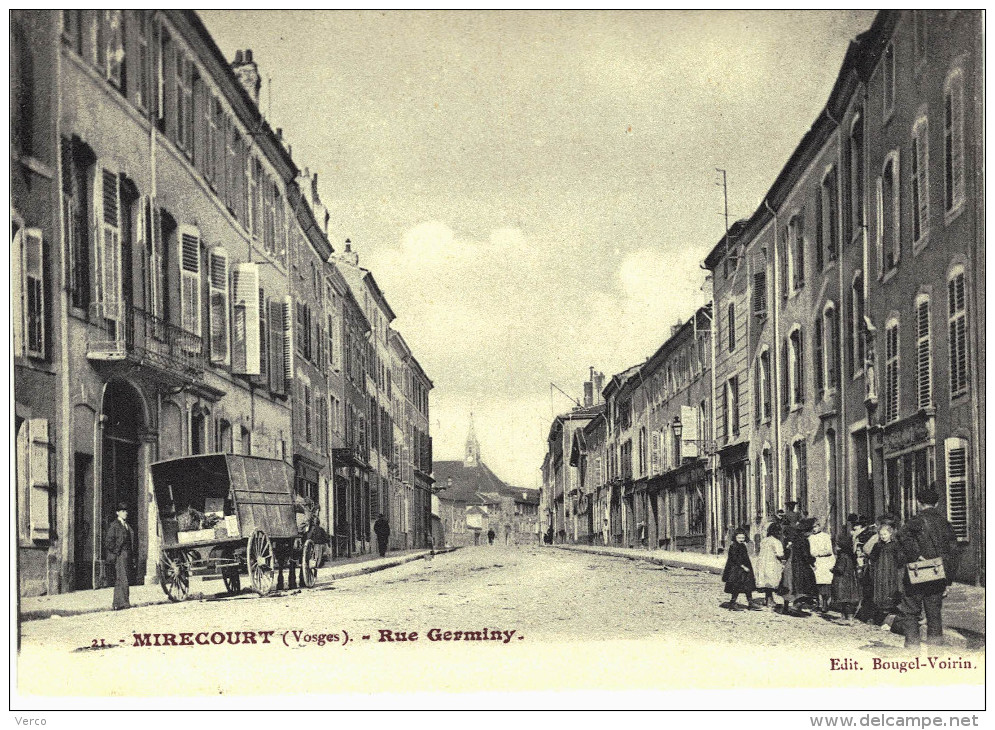 Carte Postale Ancienne de MIRECOURT