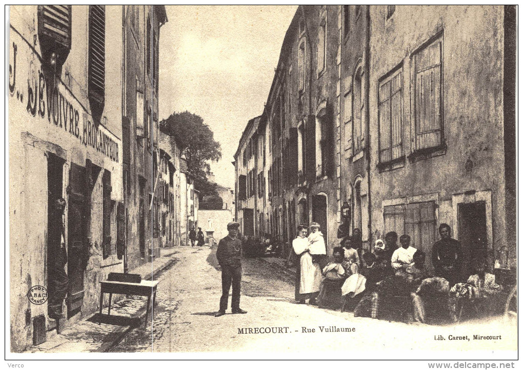 Carte Postale Ancienne de MIRECOURT