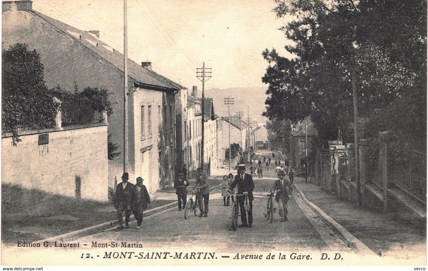 Carte postale ancienne de MONT SAINT MARTIN