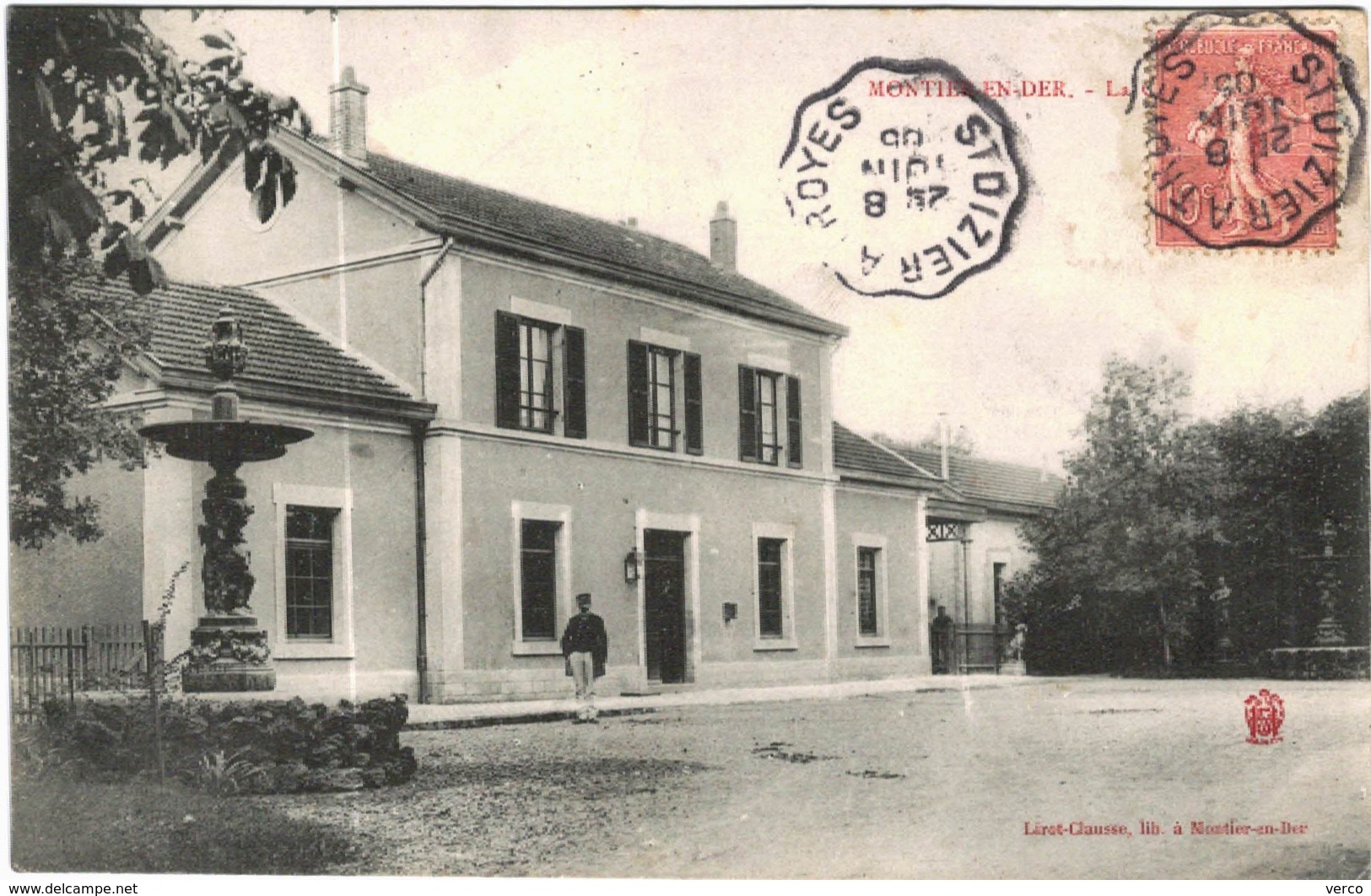 CARTE POSTALE ANCIENNE DE MONTIER EN DER  -