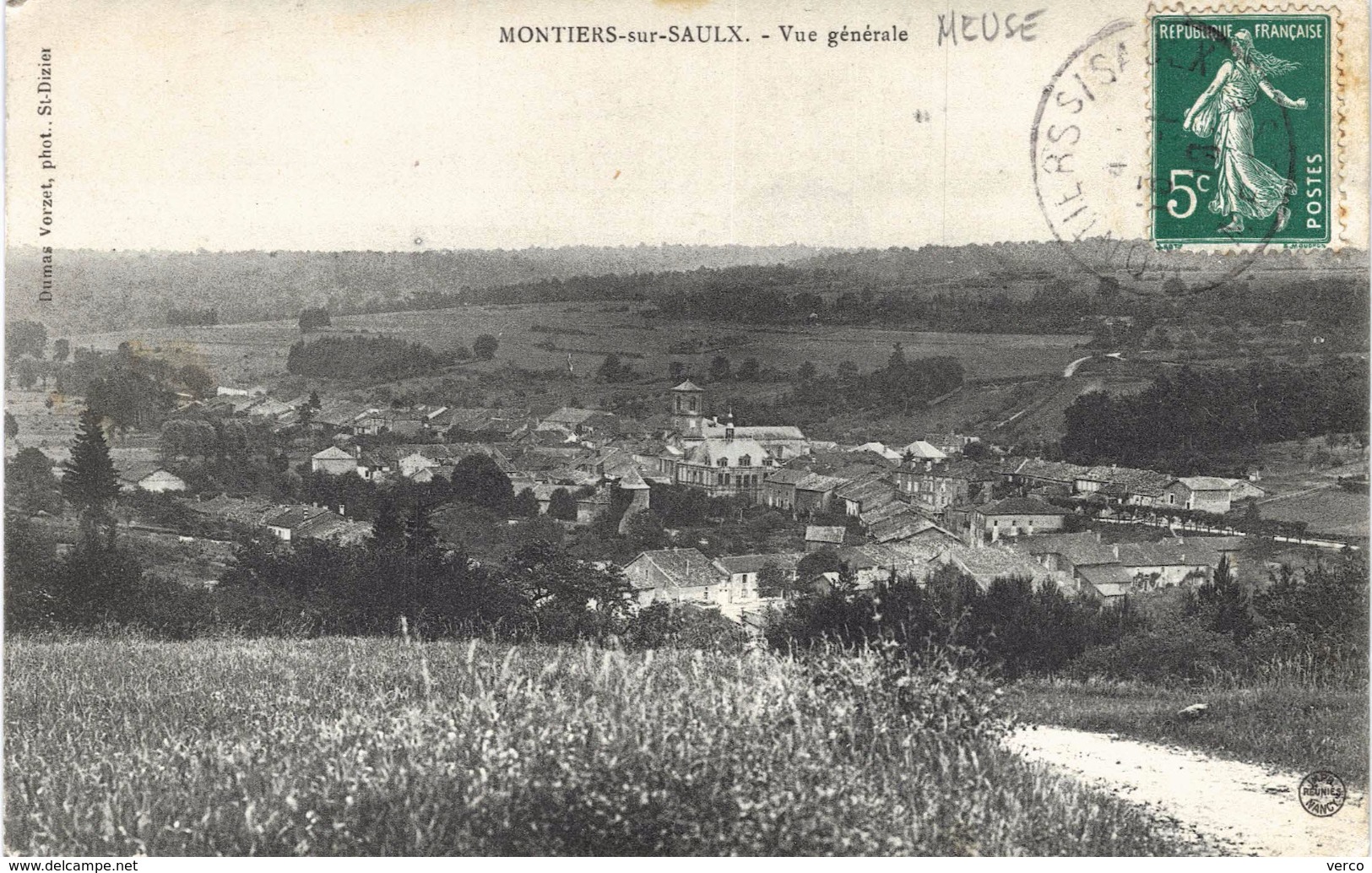 Carte postale ancienne de MONTIERS sur SAULX