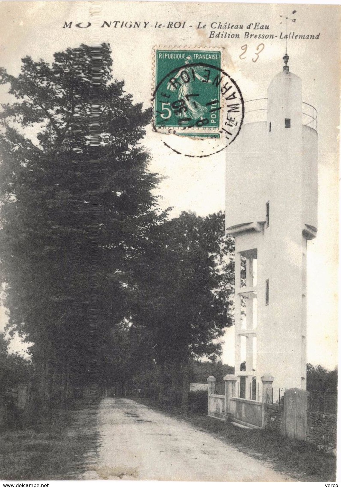 Carte postale ancienne de MONTIGNY le ROI