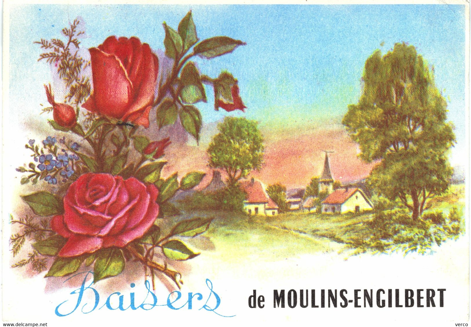 Carte POSTALE  Ancienne de  MOULIN - ENGILBERT