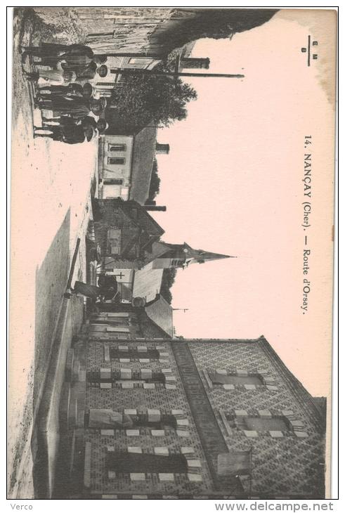 Carte Postale Ancienne de NANCAY