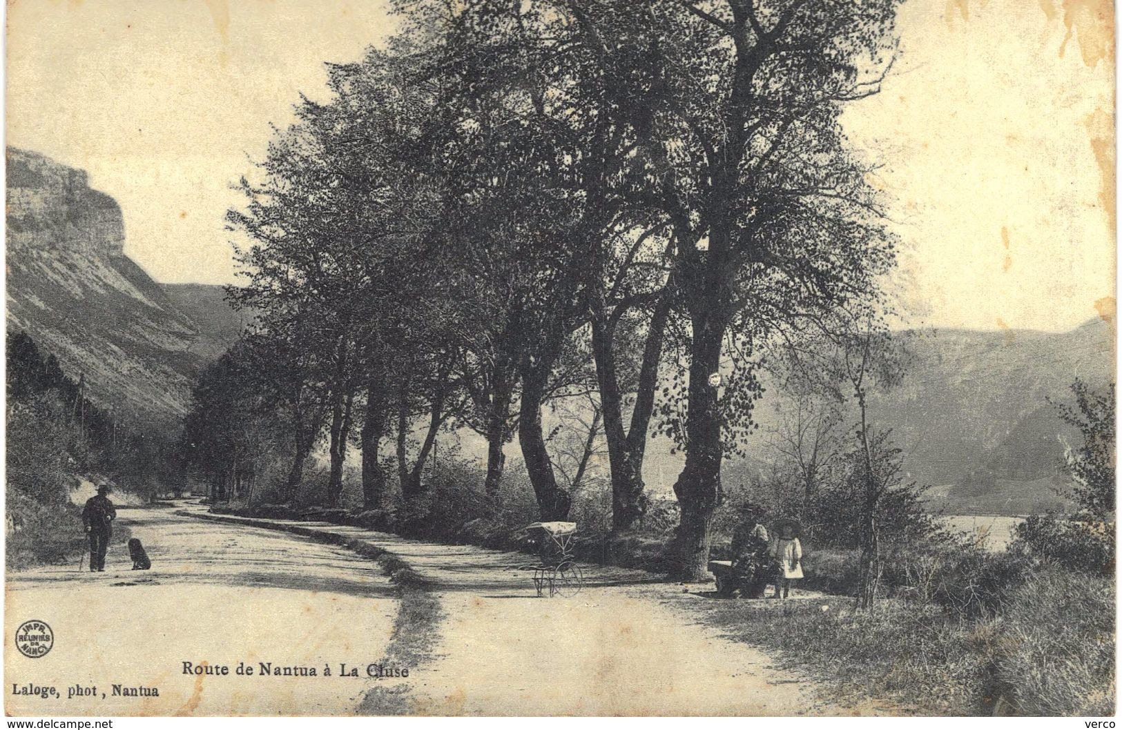 Carte postale ancienne de NANTUA