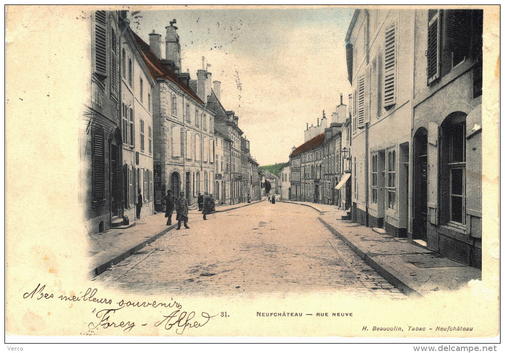 Carte Postale Ancienne de NEUFCHATEAU