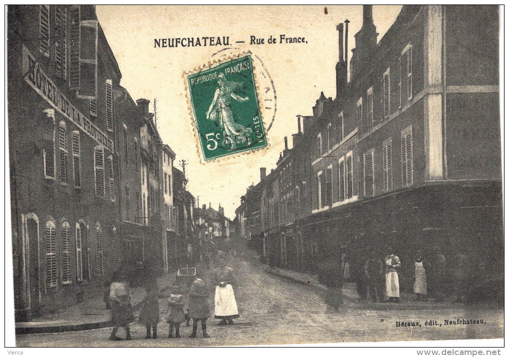 Carte Postale Ancienne de NEUFCHATEAU