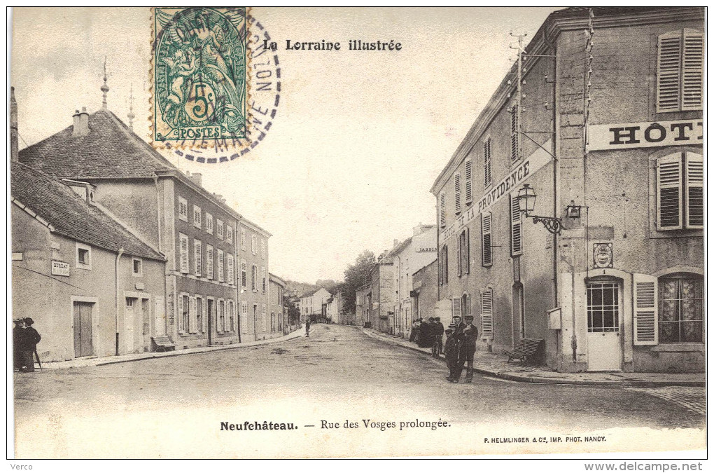 Carte Postale Ancienne de NEUFCHATEAU