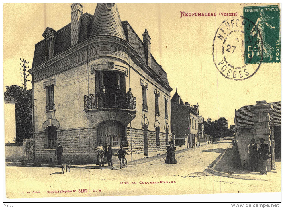 Carte Postale Ancienne de NEUFCHATEAU