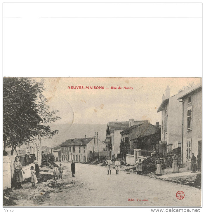 Carte Postale Ancienne de NEUVES MAISONS