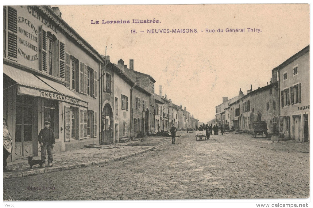 Carte Postale Ancienne de NEUVES MAISONS