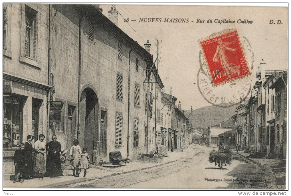 Carte Postale Ancienne de NEUVES MAISONS