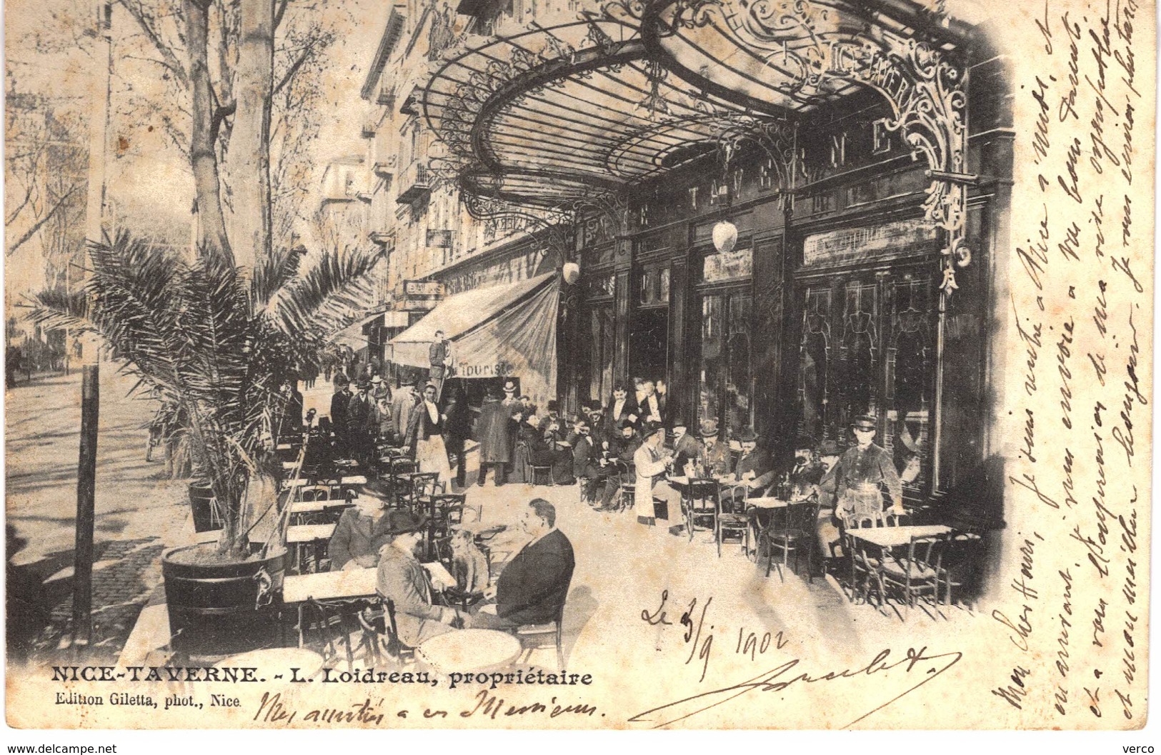 Carte postale ancienne de NICE