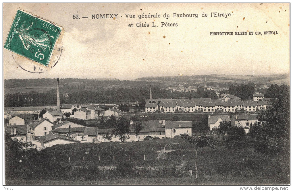 Carte Postale Ancienne de  NOMEXY