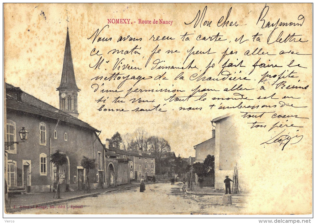 Carte Postale Ancienne de  NOMEXY