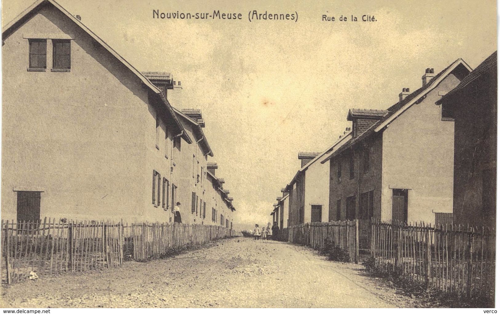 Carte postale ancienne de NOUVION sur MEUSE