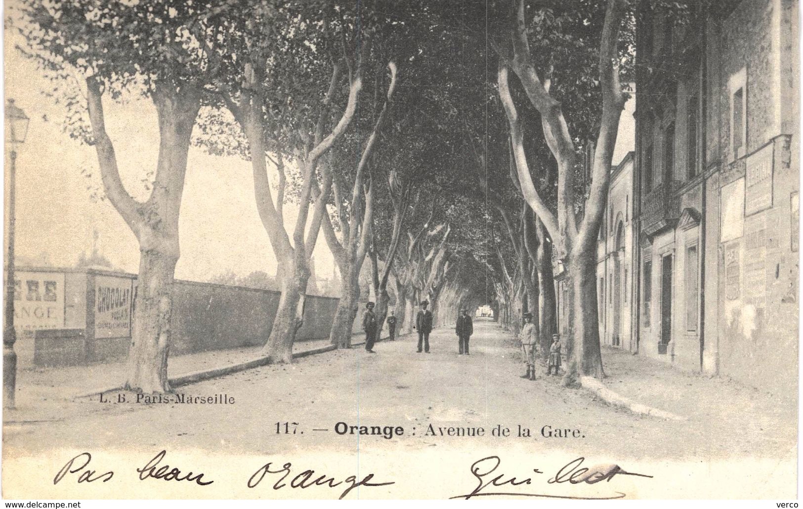 Carte postale ancienne de ORANGE