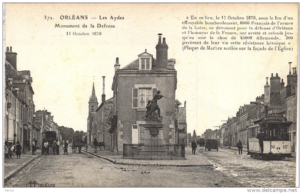 Carte Postale Ancienne de ORLEANS