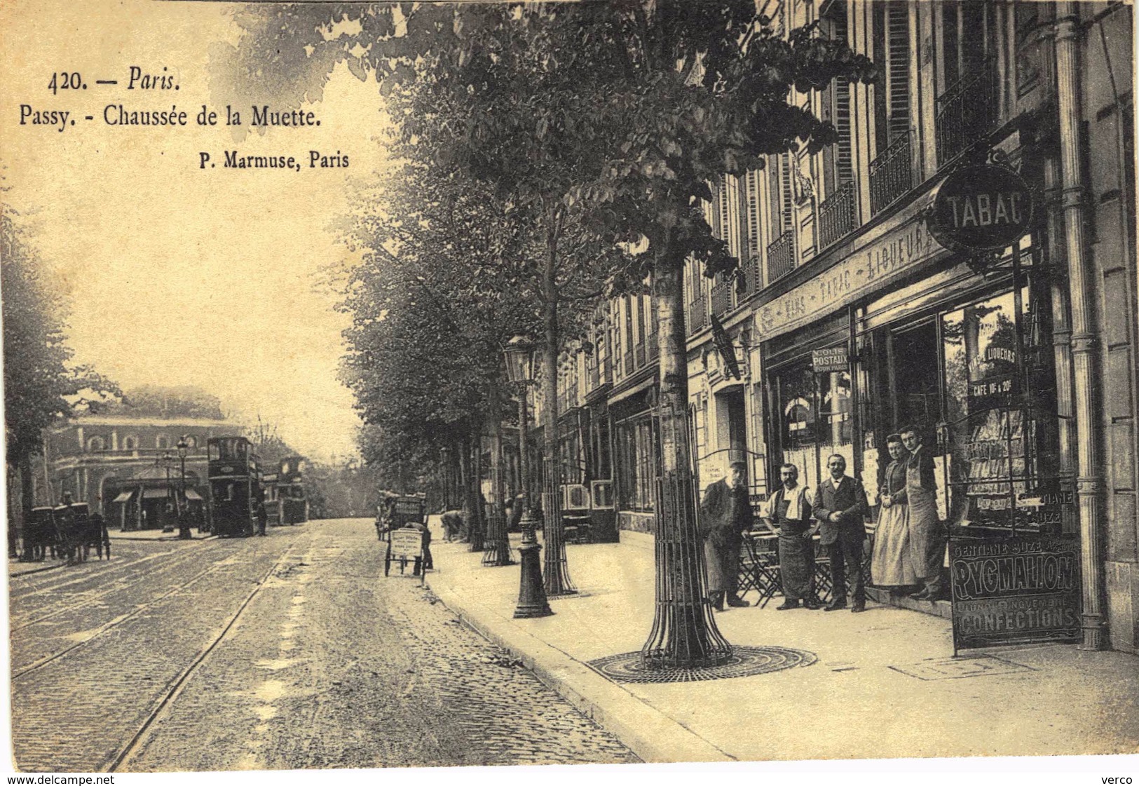 Carte postale ancienne de PARIS - PASSY