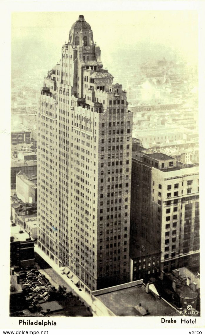 Carte  POSTALE  Ancienne de  PHILADELPHIA - Hotel DRAKE