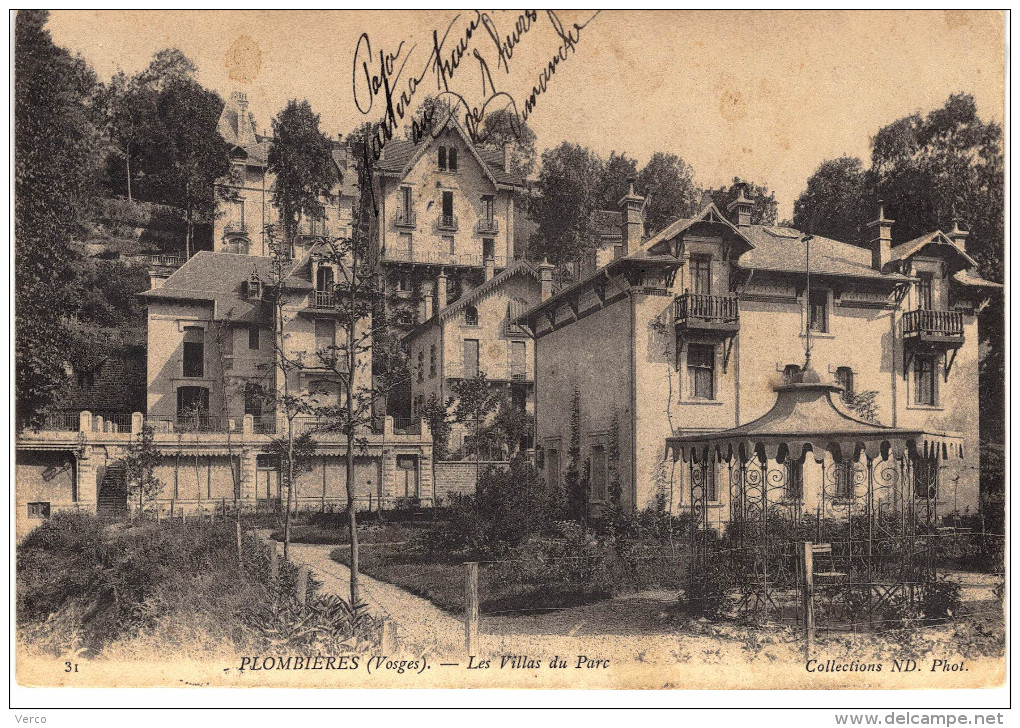 Carte Postale Ancienne de PLAINFAING