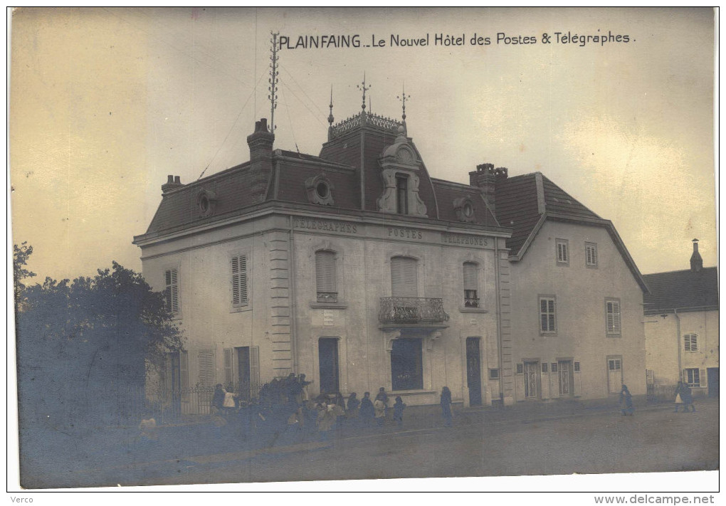 Carte Postale Ancienne de PLAINFAING