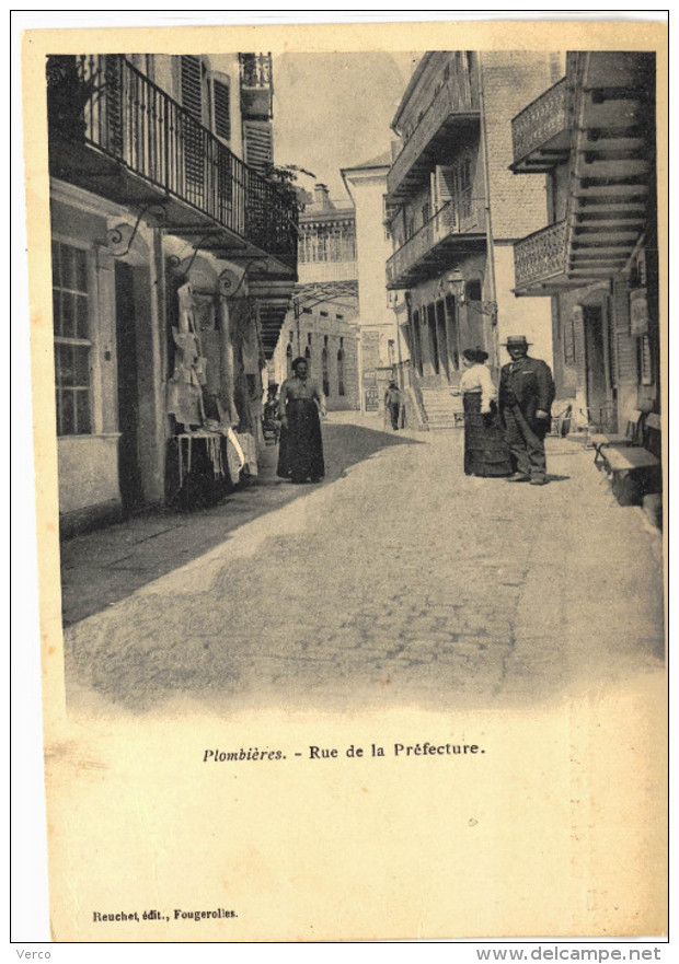 Carte Postale Ancienne de PLOMBIERES les BAINS