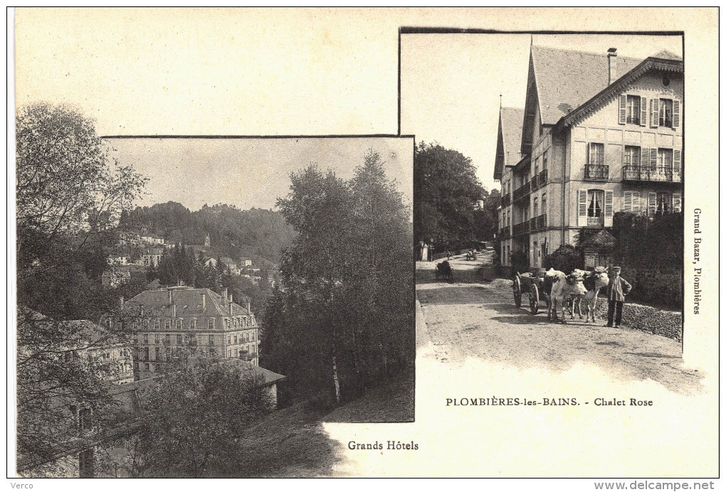 Carte Postale Ancienne de PLOMBIERES les BAINS