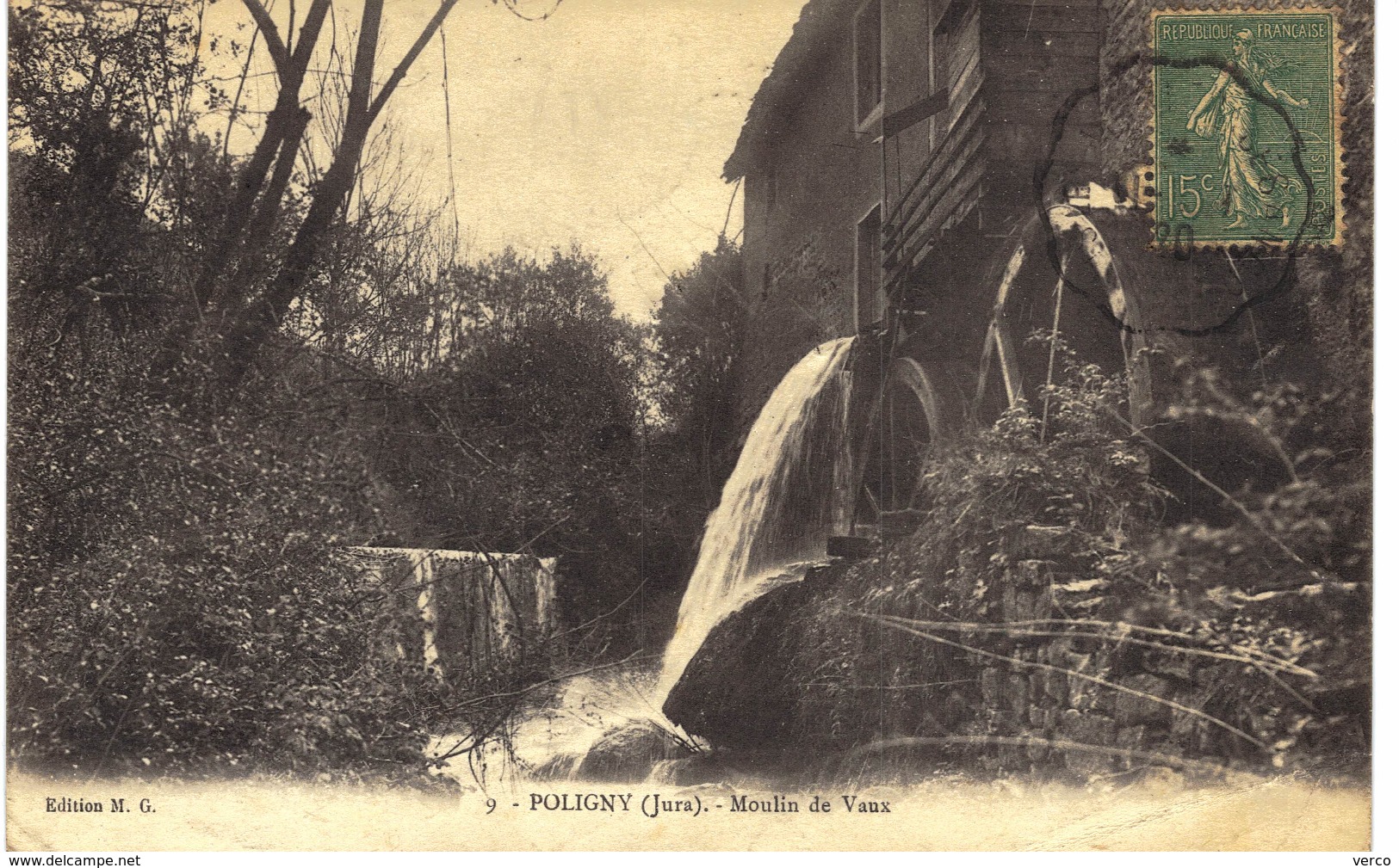 Carte postale ancienne de POLIGNY