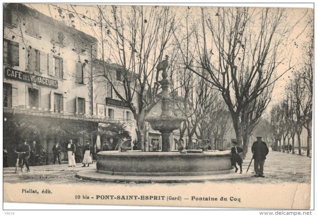 Carte Postale Ancienne de PONT SAINT ESPRIT