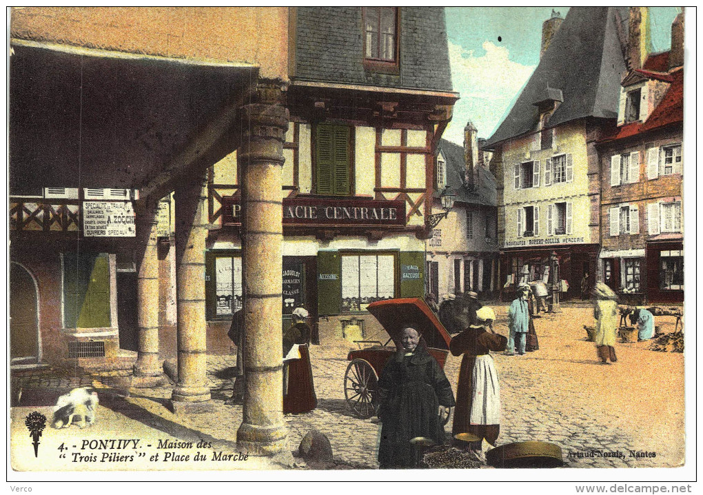 Carte Postale Ancienne de PONTIVY