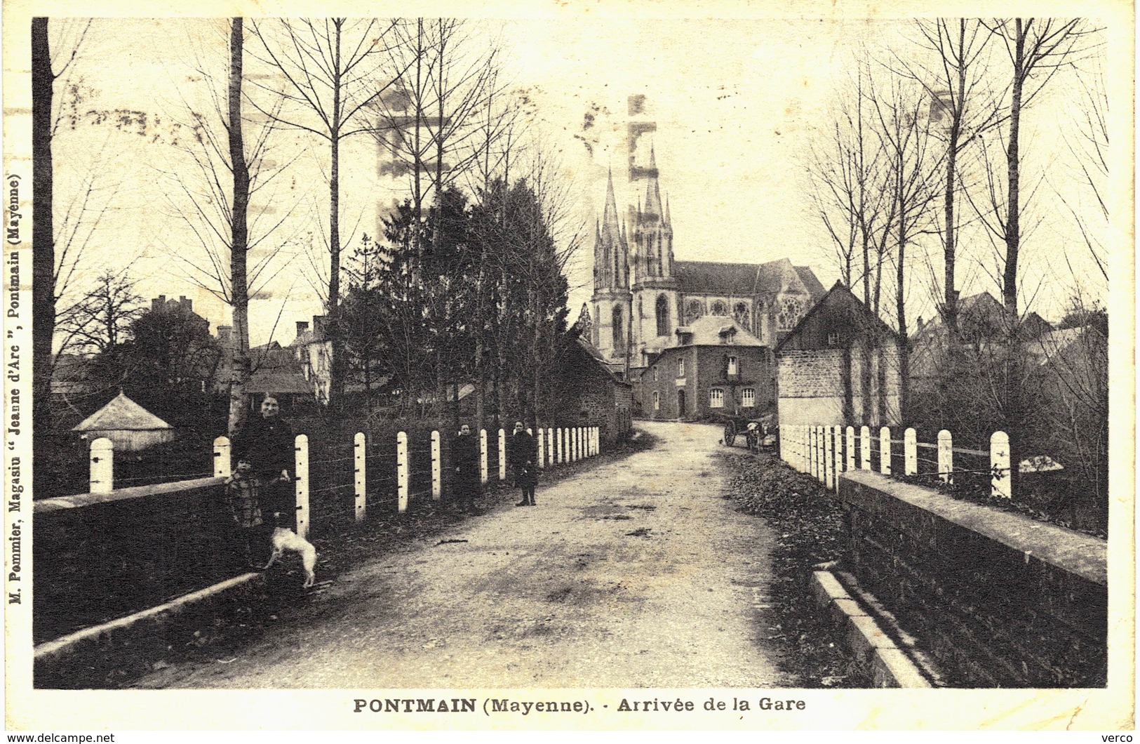 CARTE POSTALE  ancienne de PONTMAIN