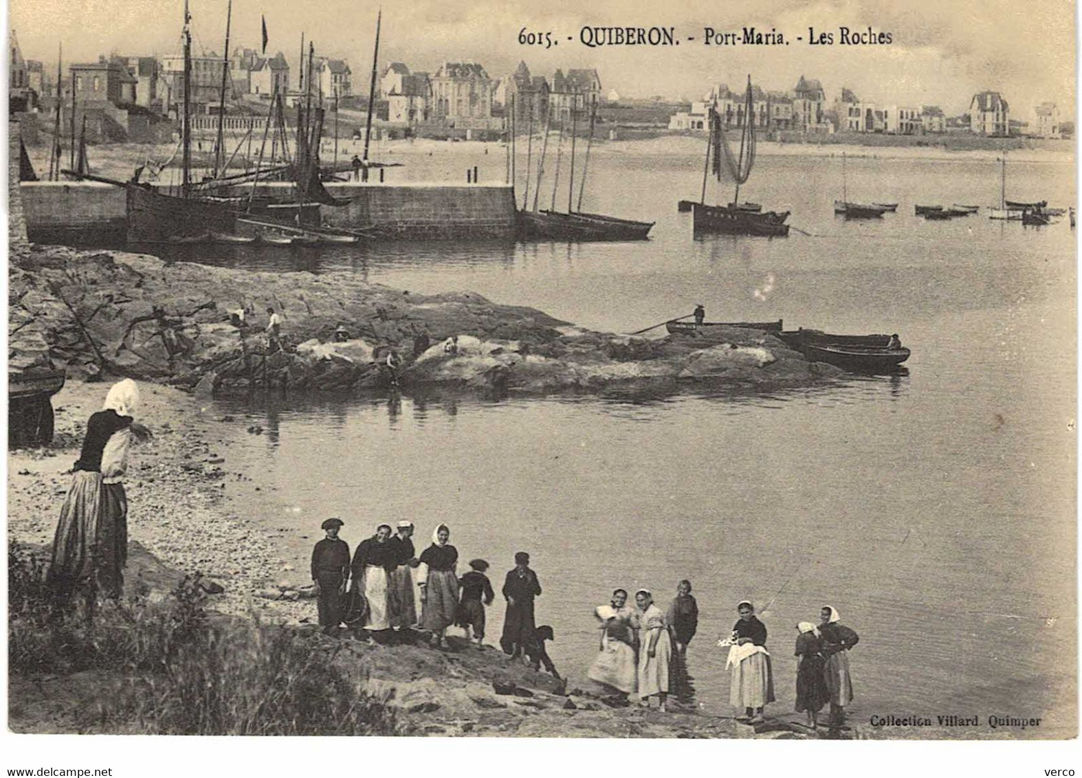 Carte POSTALE Ancienne  de QUIBERON