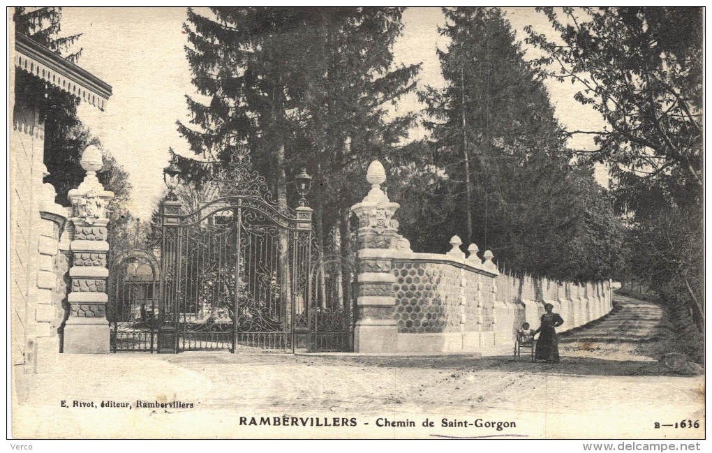 Carte Postale Ancienne de RAMBERVILLERS