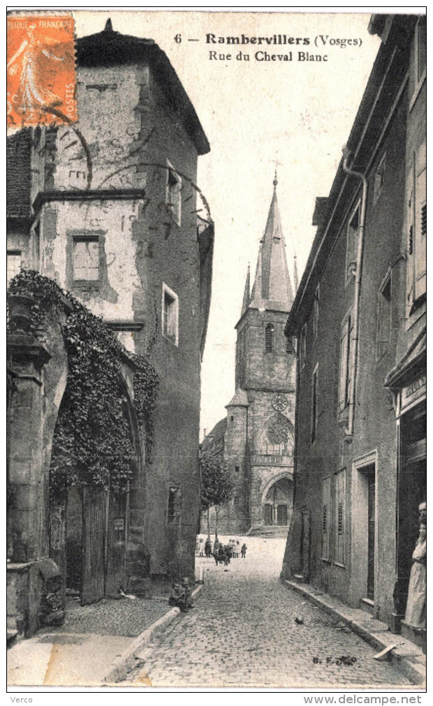 Carte Postale Ancienne de RAMBERVILLERS