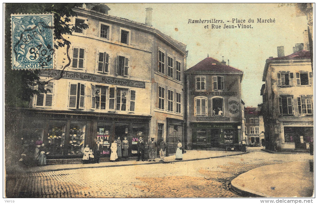 Carte Postale Ancienne de RAMBERVILLERS