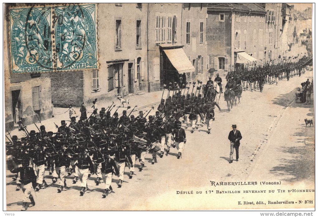 Carte Postale Ancienne de RAMBERVILLERS