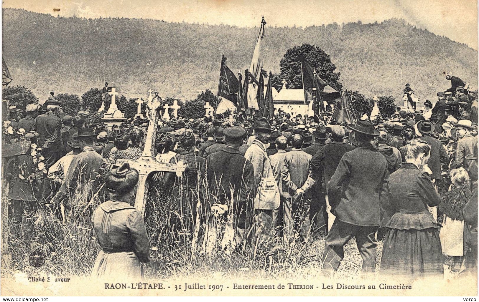 Carte postale ancienne de RAON L'ETAPE