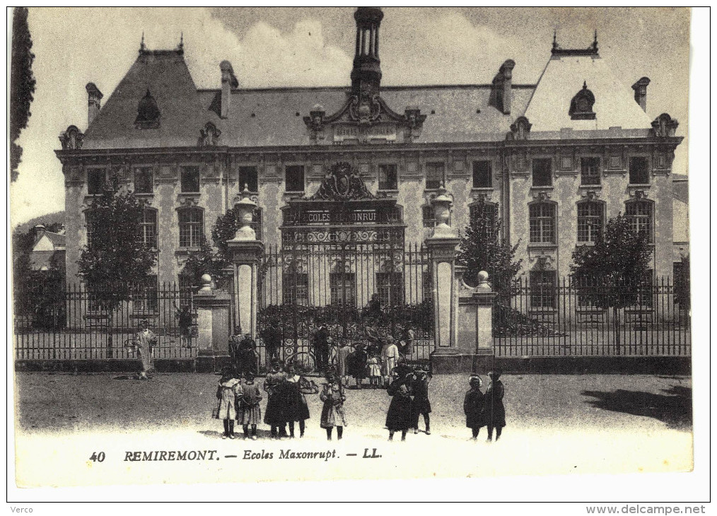 Carte Postale Ancienne de REMIREMONT